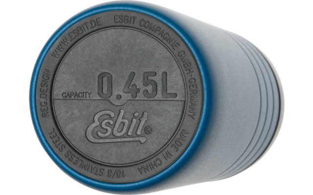 Esbit Majoris Thermobecher Mit Isolierverschluss 450 Ml Edelstahl Matt 4 Esbit Majoris Thermobecher Mit Isolierverschluss 450 Ml Edelstahl Matt – Bild 2