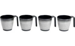 Flamefield Granite Melamin Geschirr-Set 12-tlg. Aqua -Campingausrüstung 252395 1808886