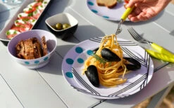 Berger Dots Melamin Geschirr-Set 16-tlg. Grün 14 Berger Dots Melamin Geschirr-Set 16-tlg. Grün -Campingausrüstung 260273 1859640