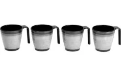 Flamefield Granite Melamin Geschirr-Set 12-tlg. Aqua -Campingausrüstung 260345 1856749