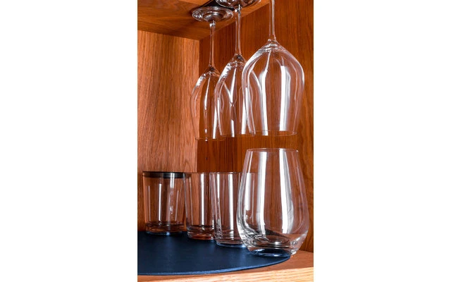 Silwy® Magnet-Platzset Mit Ledercoating Groß Schwarz 4 Silwy® Magnet-Platzset Mit Ledercoating Groß Schwarz – Bild 2