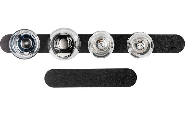 Silwy® Magnet Metall Leiste Mit Ledercoating 50 Cm Schwarz 9 Silwy® Magnet Metall Leiste Mit Ledercoating 50 Cm Schwarz – Bild 7