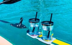 Silwy® Tritan Magnetgläser Mit Untersetzer 2er Set (250 Ml) -Campingausrüstung 337031 2383145