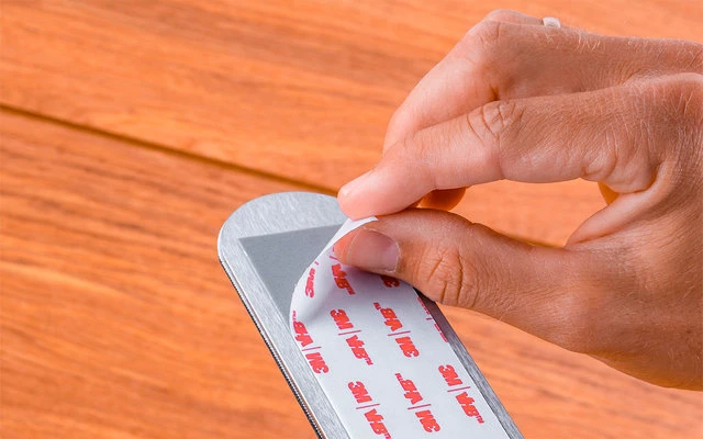 Silwy® Magnet Metall Leiste Mit Ledercoating 50 Cm Schwarz 6 Silwy® Magnet Metall Leiste Mit Ledercoating 50 Cm Schwarz – Bild 4