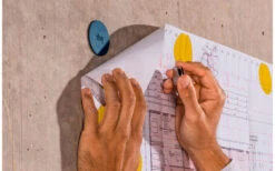 Silwy® Magnet-Pads 6,5 Cm 4er Set Blau -Campingausrüstung 337292 2524342