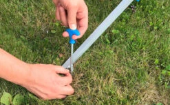 ProPlus Wäschespinne Mit Standfuß Inkl. 3 Heringe -Campingausrüstung 373188 2293379