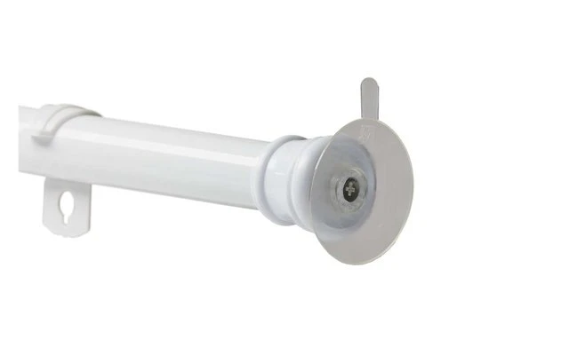 Teleskop-Kleiderstange Mit Saugfüßen 80-130cm 6 Teleskop-Kleiderstange Mit Saugfüßen 80-130cm – Bild 4