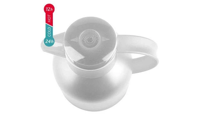 Emsa Isolierkanne Samba 1 Liter Himbeere Transluzent 4 Emsa Isolierkanne Samba 1 Liter Himbeere Transluzent – Bild 2