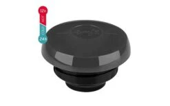 Emsa Isolierkanne Samba 1 Liter Schwarz Transluzent -Campingausrüstung 459756 3304353