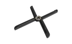 WEDO Topfuntersetzer Schwarz 25 Cm -Campingausrüstung 481997 3595702