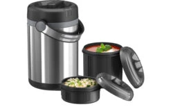 Emsa Isolierflasche Mobility Anthrazit 1.2 Liter -Campingausrüstung 488859 3302624