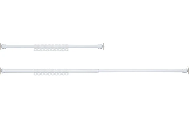 Teleskop-Kleiderstange Mit Saugfüßen 80-130cm 4 Teleskop-Kleiderstange Mit Saugfüßen 80-130cm – Bild 2