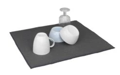 Wenko Mikrofaser Abtropfmatte Miko Blau -Campingausrüstung 492272 3504779