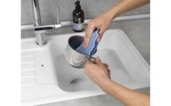 Wenko Mikrofaser Spülschwamm Miko, 2er -Campingausrüstung 492293 3508825