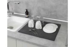 Wenko Mikrofaser Abtropfmatte Miko Blau -Campingausrüstung 492428 3504797