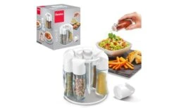 Metaltex Spice-8 Gewürzständer Weiß -Campingausrüstung 497165 3341525