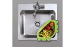 Metaltex Drain On Abfallsieb, Spülbeckensieb Grün -Campingausrüstung 497345 3345590