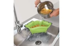 Metaltex Drain On Abfallsieb, Spülbeckensieb Grün -Campingausrüstung 497459 3345596