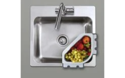 Metaltex Drain On Abfallsieb, Spülbeckensieb Grün -Campingausrüstung 497489 3345557