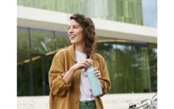 Mepal Ellipse Thermoflasche 350 Ml Edelstahl Gebürstet -Campingausrüstung 500471 3435576