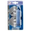 Wenko Vacuum-Loc Adapter Matt Premium 2er Set Befestigen Ohne Bohren -Campingausrüstung 514280 3504002