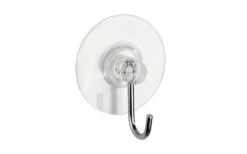 Wenko Static-Loc Nickelhaken Wandhaken Edelstahl Optik 4er Set -Campingausrüstung 515132 3539206