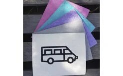 Pufz Schwedisches Geschirrtuch Wohnwagen Muster Lila -Campingausrüstung 552817 3623197 3