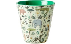 Rice Medium Melamin Becher Multi 6 Teilig Rosa Mit Motiven -Campingausrüstung 556882 3603827