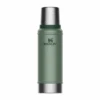Stanley Classic Legendary Edelstahl Trinkflasche 750 Ml Hammertone Grün -Campingausrüstung 573786 3923662
