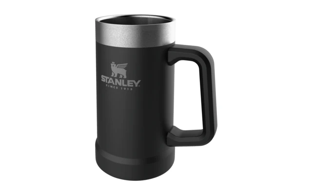 Stanley Adventure Big Grip Beer Stein Bierkrug 0,70 Liter Hammertone Grün 4 Stanley Adventure Big Grip Beer Stein Bierkrug 0,70 Liter Hammertone Grün – Bild 2