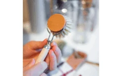 Chinchilla Wechselköpfe 3 Stück Aus Holz Inklusive Spülbürste -Campingausrüstung 613887 4445459