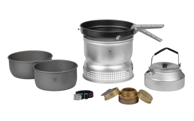 Trangia Trangiakök 25-4 HA Campingkochset 4- Teilig Mit Spiritusbrenner Set 1 9 Trangia Trangiakök 25-4 HA Campingkochset 4- Teilig Mit Spiritusbrenner Set 1 – Bild 7