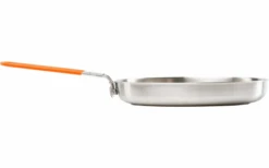 GSI Glacier Edelstahl Base Camper Kochset 6 Teilig Large -Campingausrüstung 648936 4582083