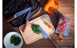 GSI Rakau Gourmet Messer Set Inklusive Schneidebrett Und Messerschärfer 7 Teilig 9 GSI Rakau Gourmet Messer Set Inklusive Schneidebrett Und Messerschärfer 7 Teilig -Campingausrüstung 659280 4582203