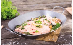 CHG Ovale Eisenpfanne