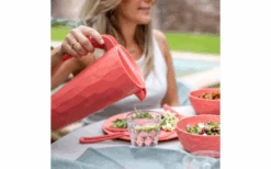 Koziol Club Pitcher Superglas Kanne Mit Deckel 1,5 Liter Nature Coral -Campingausrüstung 692201 4744868 1