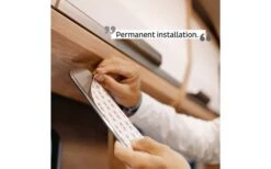 Silwy® Feinkost-Magnetgläser WHITE & CLASSY (192 Ml) 3er-Set Inkl. Metallleiste -Campingausrüstung 706328 4793219 1