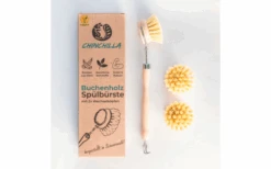 Chinchilla Wechselköpfe 3 Stück Aus Holz Inklusive Spülbürste -Campingausrüstung 713300 4809980