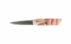 Homeys Vitt Schälmesser 9 Cm Beige/silber