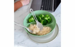 Koziol Connect Separee Menüteller Mit Deckel 1,5 Liter Nature Coral -Campingausrüstung 728537 4917062 1