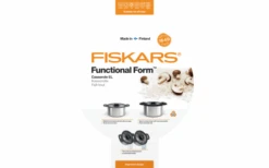 Fiskars Functional Form Kasserolle Mit Deckel 3 Liter -Campingausrüstung 754484 5041970